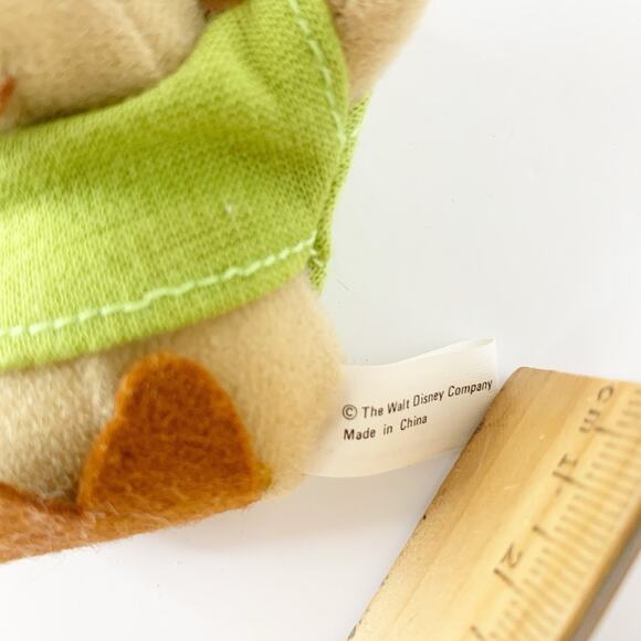 Vintage Christmas Ornament Gus The Mouse Disney Cinderella Plush Fabric - Picture 3 of 5